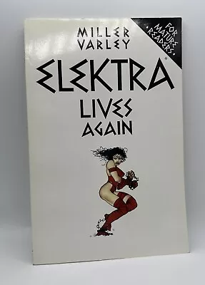 Buy Elektra Lives Again GN 1996 Marvel Comics 1ST Print Softcover • 4.99£
