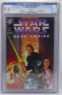 Buy Star Wars : Dark Empire #1 CGC 9.8 - Dark Horse Comics • 50£