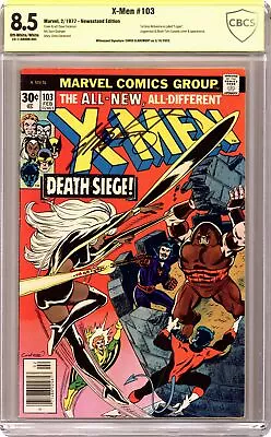 Buy Uncanny X-Men #103 CBCS 8.5 Newsstand SS Claremont 1977 23-11ABD88-002 • 124.26£