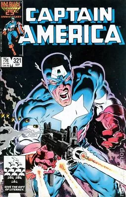 Buy Captain America #321 FN/VF 7.0 1986 Stock Image • 6.83£