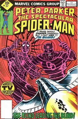 Buy Spectacular Spider-Man, The #27A FN; Marvel | Whitman Frank Miller Daredevil - W • 34.16£