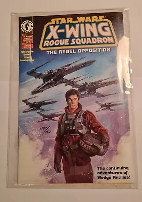 Buy Star Wars X-WING ROGUE SQUADRON THE REBEL OPPOSITION #1 - Signed COA - Sealed • 49.99£