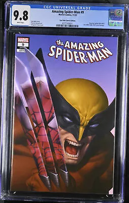 Buy Amazing Spider-Man #9 (11/2022) - Jung-geun Yoon Var - Ltd To 600 CGC 9.8 • 118.80£