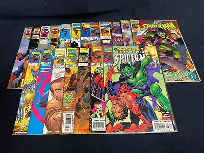 Buy Spectacular Spider-Man #244-263 (missing #257); 19 Comics; Kraven; Marvel Comics • 58.25£