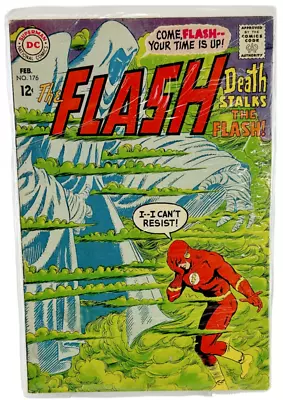 Buy DC Comics The Flash 1968 Death Stalks #176 • 13.19£