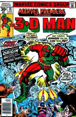 Buy Marvel Premiere #35 FN; Marvel | 3-D Man - We Combine Shipping • 6.60£