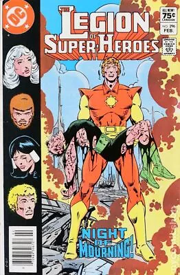 Buy Legion Of Super-Heroes Canadian Price Variant #296 VG+ 4.5 1983 Stock Image • 2.25£