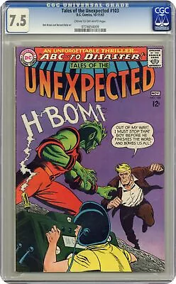 Buy Unexpected #103 CGC 7.5 1967 0774654009 • 100.96£