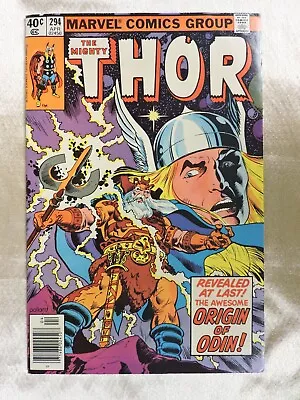 Buy The Mighty THOR No 294 Comic Book - Marvel - VF+ • 6.95£