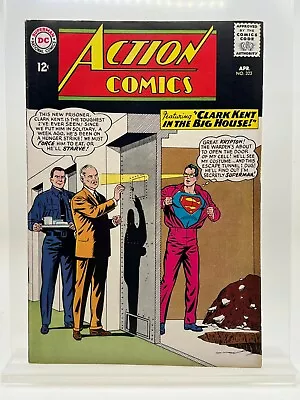 Buy Action Comics 323 ~Est 7.0-7.5 ~(4/65) ~Superman ~OW/W Pgs ~Sharp Corners • 58.25£