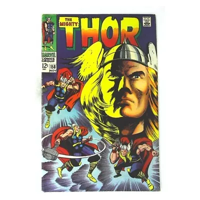 Buy Thor #158 - 1966 Series Marvel Comics Fine+ Full Description Below [w  • 43.17£