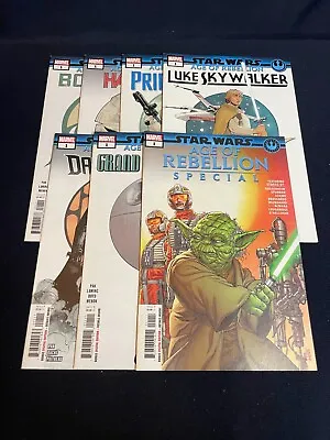 Buy Star Wars Age Of Rebellion Lot; 7 Comics; Marvel Comics; Boba Fett, Han Solo • 58.25£