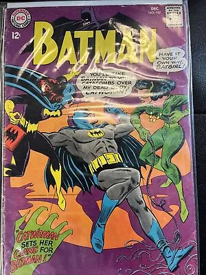 Buy Batman #197 (Catwoman, Batgirl) December 1967 Silver Age! • 27.23£