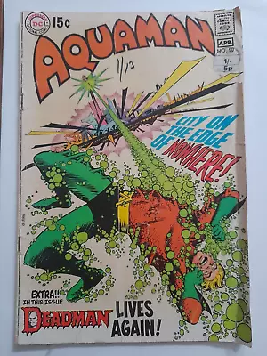 Buy Aquaman #50 Apr 1969 Good 2.0  Deadman  Back-up Story Written By Neal Adams • 4.99£