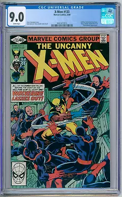 Buy X-Men 133 CGC Graded 9.0 VF/NM Wolverine Solo Marvel Comics 1980 • 135.87£