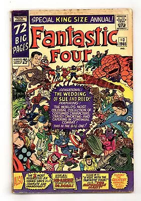 Buy Fantastic Four Annual #3 GD 2.0 1965 • 32.62£