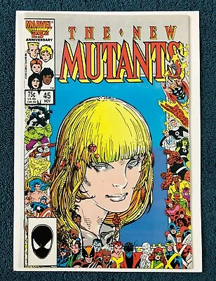 Buy The New Mutants #45 Marvel KEY ISSUE Cover Art By Barry Windsor-Smith  • 5.98£