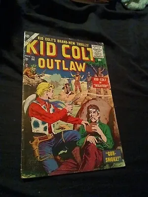Buy Kid Colt Outlaw #54 1955-Atlas-cover By Al Williamson & Joe Maneely-Doug Wild... • 102.66£