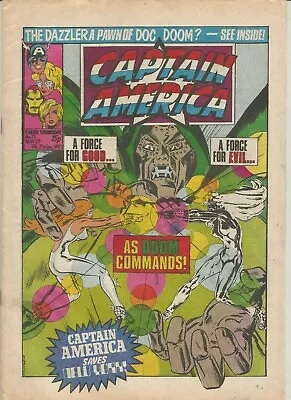 Buy Captain America #13 : May 1981 : Vintage UK Comic Book.. • 9.95£