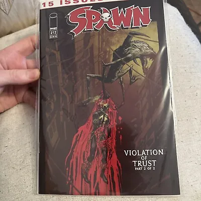 Buy Image Comics Spawn #212 Todd Mcfarlane Low Print Run Violation Of Trust 2 • 30£