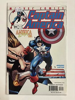 Buy Captain America, Volume 3,  #45 (#512) September 2001 - NM • 2£