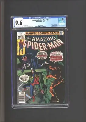 Buy Amazing Spider-Man #175 CGC 9.6 White Pages Statue Of Liberty Cover 1977 • 112.60£