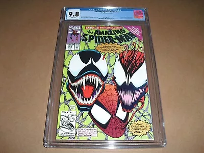 Buy Amazing Spider-Man #363 CGC 9.8 W/ WHITE PAGES From 1992! 3rd Carnage NM • 66£