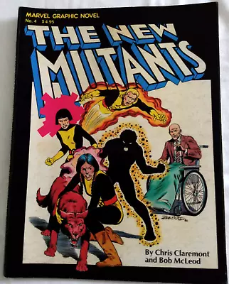 Buy The New Mutants Marvel Graphic Novel No.4 1982 • 9£