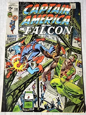 Buy CAPTAIN AMERICA AND THE FALCON #138  - Spider-man Crossover Appearance - VG Plus • 11.18£