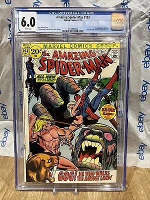 Buy Amazing Spider-man #103 Cgc 6.0 White Pages Marvel Comics 1971 - Ka-zar & Kraven • 77.65£