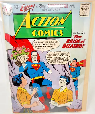 Buy ACTION COMICS #255 1959 DC 5.5 Silver Age 1ST APP BIZARRO LOIS LANE • 91.76£