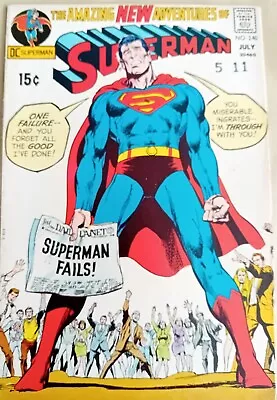 Buy Superman #240 - FN- (5.5) - DC Comics 1971 - 15 Cents Copy - Adams Cover • 8.50£