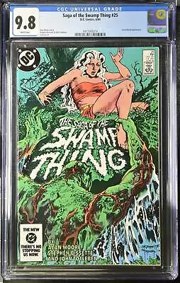 Buy Saga Of The Swamp Thing #25 - DC 1984 - CGC 9.8 - Jason Blood Appearance • 170.85£