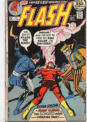 Buy Flash #209 August 1971 GD+/FN- Condition ACTUAL HIGH RES Scans Of Comic • 7.76£