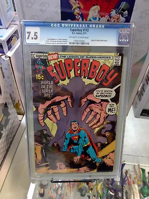Buy Superboy #172 Neal Adams Cover CGC 7.5 DC Comics 1971 Legion Of Super-Heroes • 38.83£