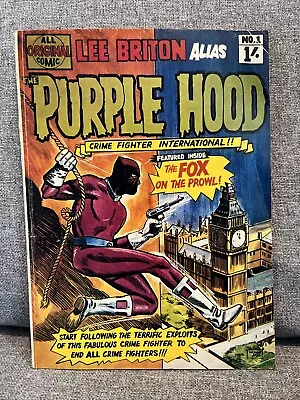 Buy Lee Briton Alias The Purple Hood #1 RARE • 49.95£