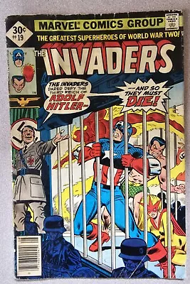 Buy The Invaders #19 August 1977  Hitler Cover • 3.88£