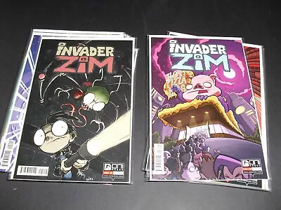 Buy Lot 36 Invader Zim Set 1-24 + Tons Variant (missing Only #17) All NM 2015! 1-50 • 132.79£