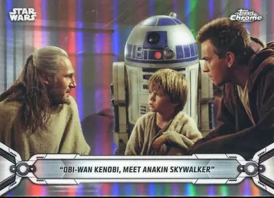 Buy Star Wars Chrome Legacy Refractor Base Card #16  Obi-Wan Kenobi, Meet A • 3.79£