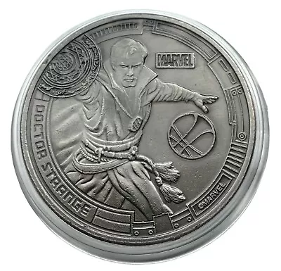 Buy Doctor Strange Dr Marvel Avengers 38mm Collectors Coin Protective Capsule • 6.95£