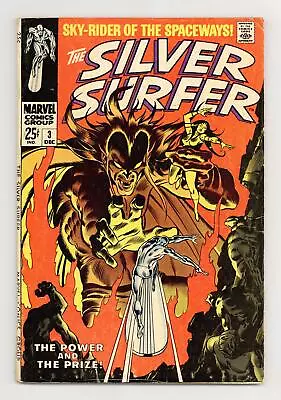 Buy Silver Surfer #3 VG 4.0 1968 1st App. Mephisto • 198.04£