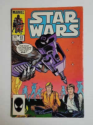 Buy Star Wars Issue 93 Marvel Comics 1985 • 9.32£