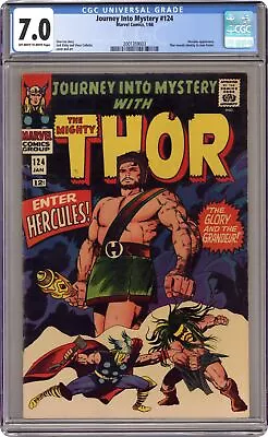 Buy Thor Journey Into Mystery #124 CGC 7.0 1966 2001359003 • 124.26£