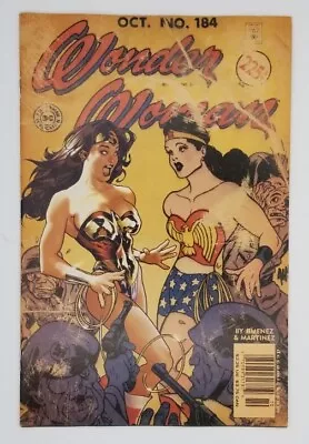 Buy Wonder Woman #184 FN+ Rare Newsstand 2002 DC Comics Adam Hughes Cover • 97.08£