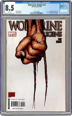 Buy Wolverine Origins #10A Quesada CGC 8.5 2007 4391096024 1st App. Daken • 69.89£