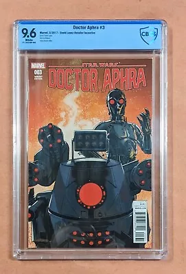 Buy 💥 CGC DOCTOR APHRA #3 LOPEZ 1:25 DROIDS VARIANT 🔑 1st MAGNA TOLVAN Star Wars • 154.55£