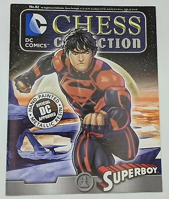Buy DC Comics Eaglemoss CHESS Collection # 82 SUPERBOY  Magazine ONLY NO FIGURE • 6.13£