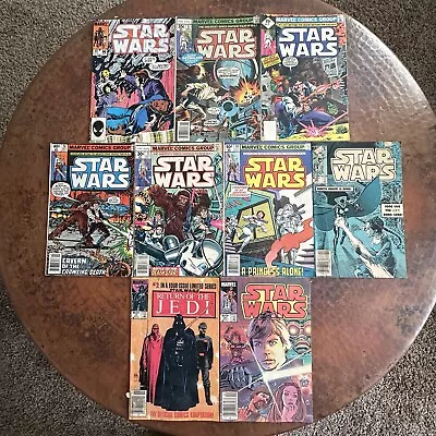 Buy (8) Vintage Star Wars Marvel Comics #3, 5, 7, 28, 30, 87, 88, 99 Bronze 70s 80s • 21£