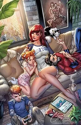 Buy Ultimate Spider-man # 4 Cover D Virgin J Scott Campbell Sdcc 2024 Exclusive • 147.55£