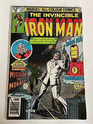 Buy IRON MAN Marvel Comics # 125 VOL 1 AUG 1979 Bronze Age • 5£